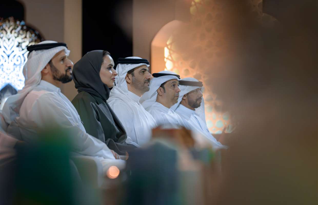 سلطان بن أحمد القاسمي يشهد انطلاق فعاليات المجلس الرمضاني في نسخته الـ 15