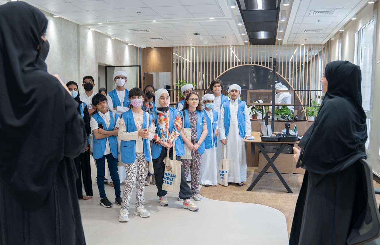SHARJAH PRESS CLUB CONDUCTS WORKSHOPS FOR SCHOOL STUDENTS AS PART OF ‘ITHMAR’ TRAINING PROGRAMME