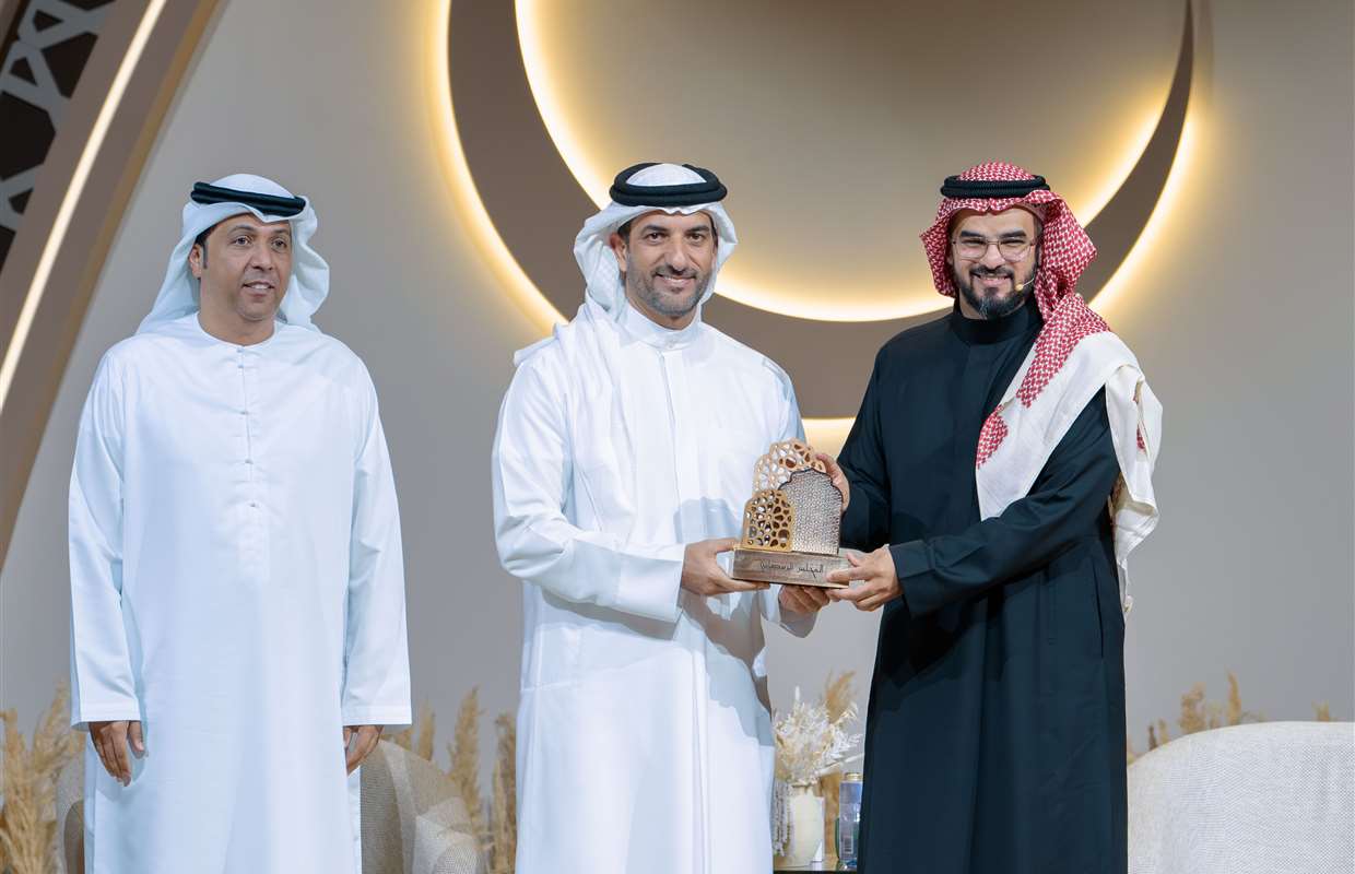 سلطان بن أحمد القاسمي يشهد انطلاق فعاليات المجلس الرمضاني في نسخته الـ 15