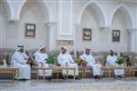 سلطان بن أحمد القاسمي يشهد جلسة