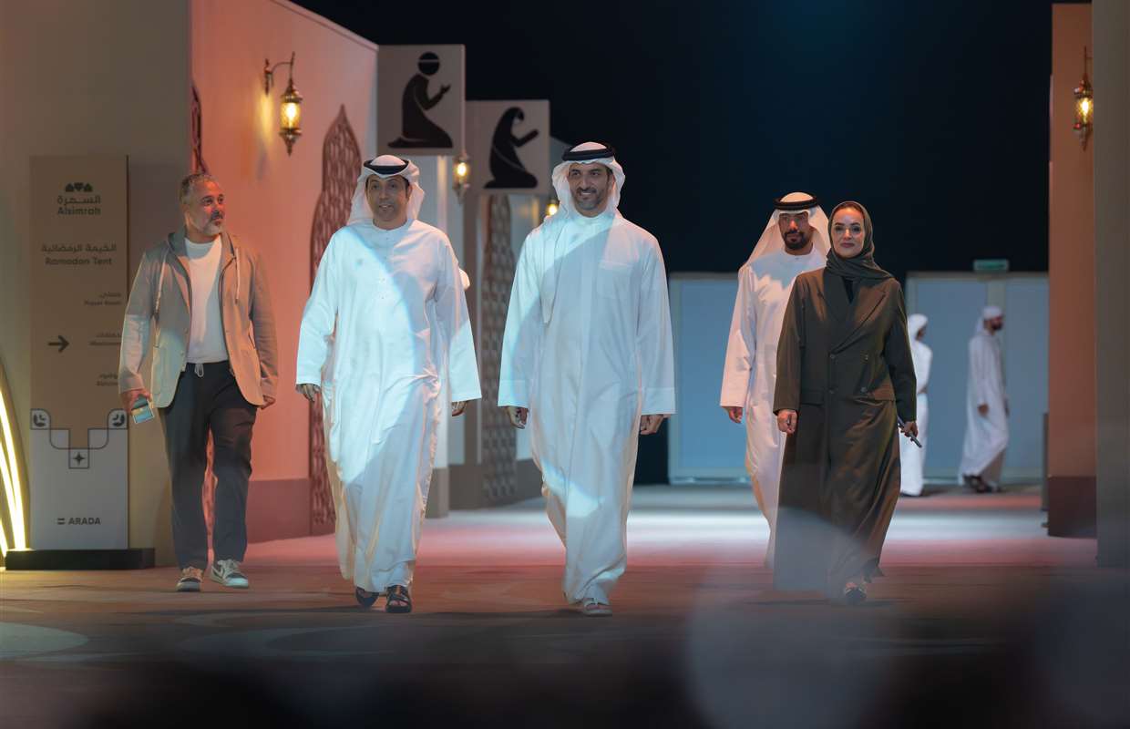 سلطان بن أحمد القاسمي يشهد انطلاق فعاليات المجلس الرمضاني في نسخته الـ 15