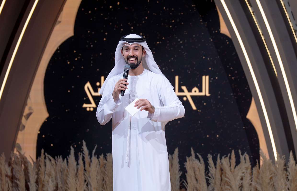 سلطان بن أحمد القاسمي يشهد انطلاق فعاليات المجلس الرمضاني في نسخته الـ 15