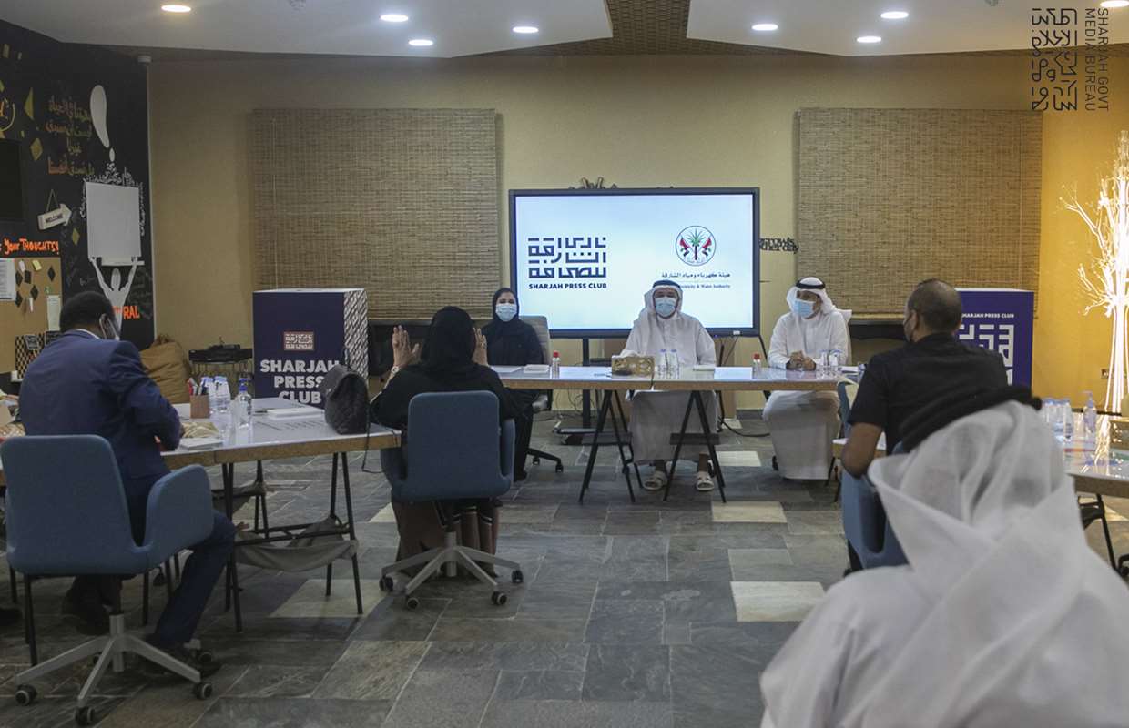 SHARJAH PRESS CLUB HOSTS DIALOGUE BETWEEN SEWA OFFICIALS, MEDIA